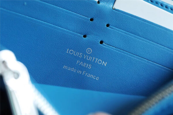 1:1 Replica Louis Vuitton Zippy Wallet Monogram White / Soft Beige For Women, Women's Wallets 7.9in/19.5cm LV