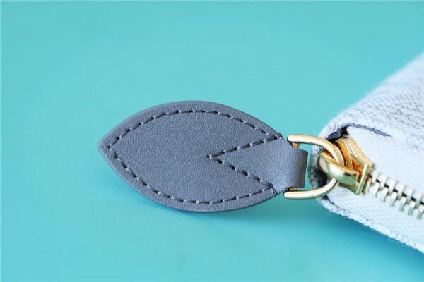 1:1 Replica Louis Vuitton Zippy Wallet Since 1854 Jacquard Canvas Ecru Blue For Women, Women's Wallets 7.7in/19.5cm LV