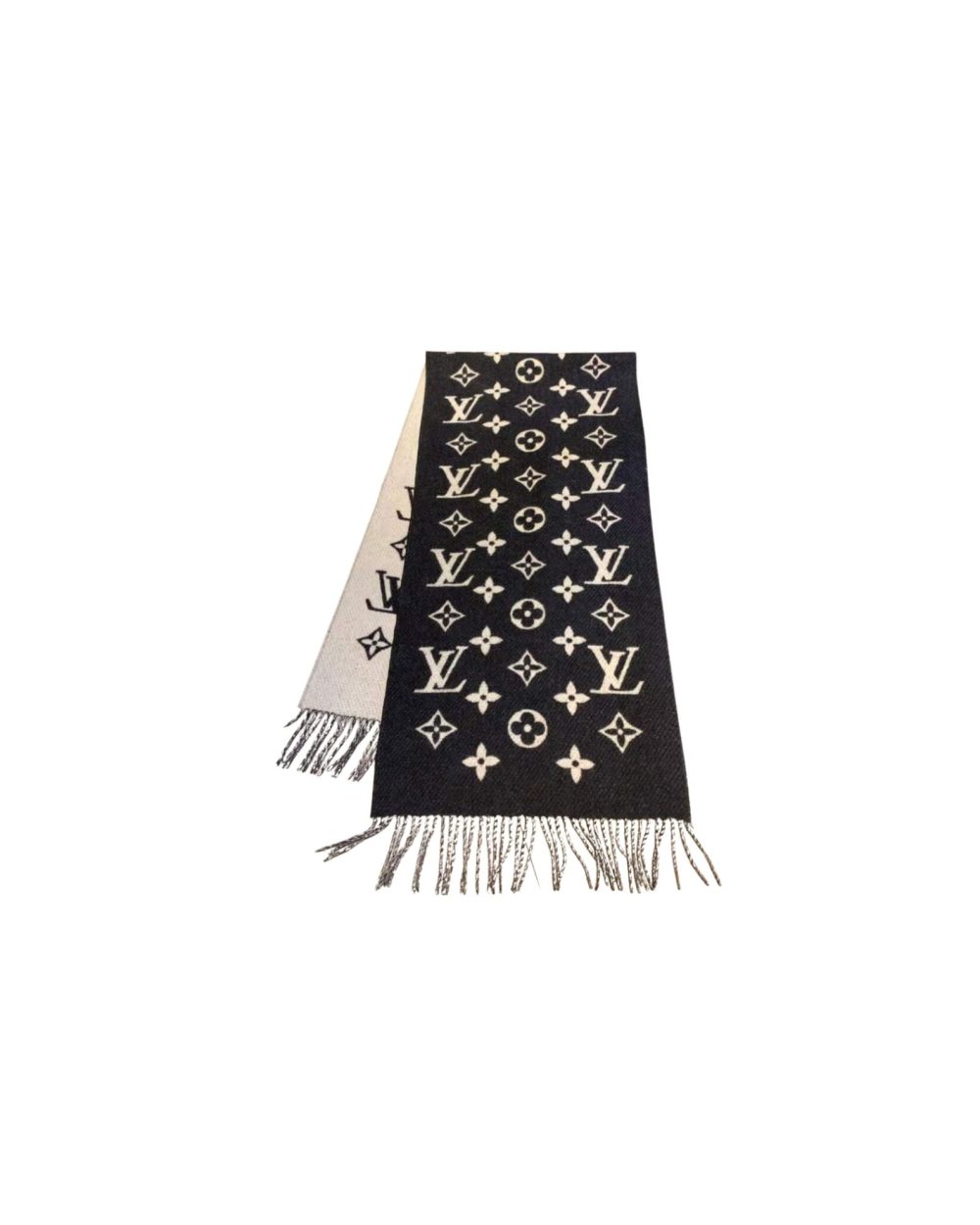 LV Essential Scarf Black For Women M77853