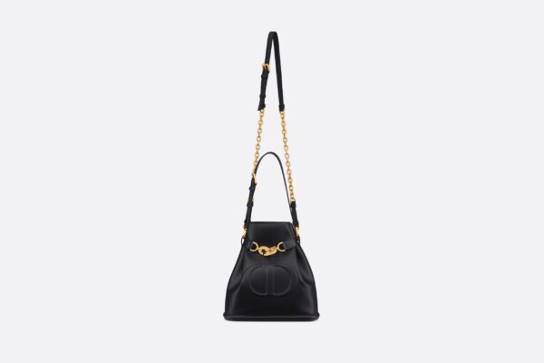 1:1 Replica Medium C'Est Dior Bag Black For Women M2271UBHA_M900 24cm/9.5Inches