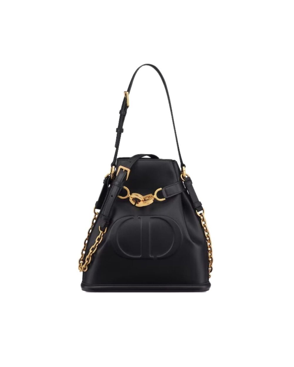 1:1 Replica Medium C'Est Dior Bag Black For Women M2271UBHA_M900 24cm/9.5Inches