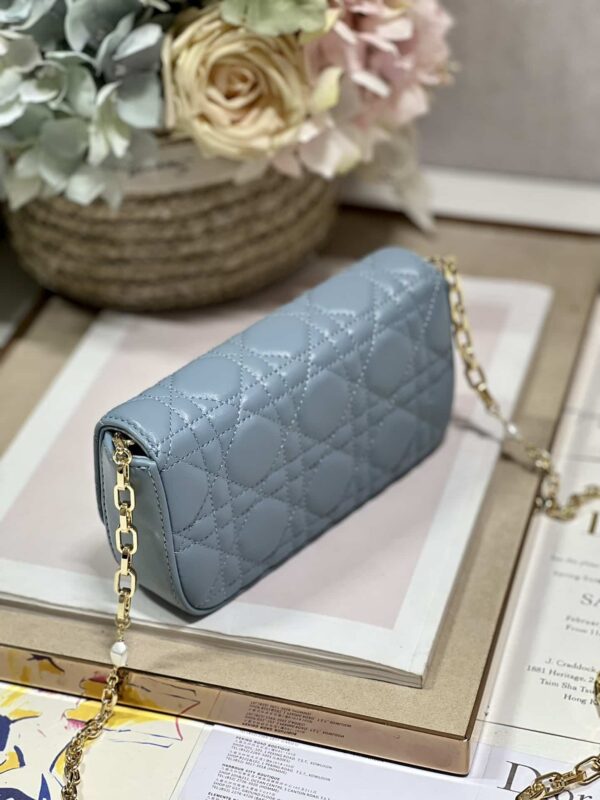 1:1 Replica Mini Miss Dior Bag White/ Black/ Blue/ Light Purple For Women 7 in/18.cm