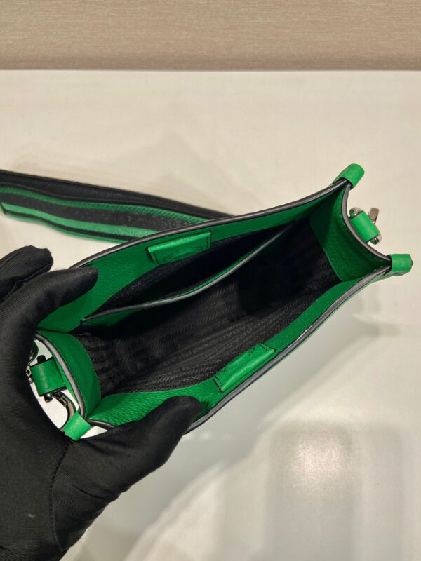 Mini Shoulder Bag In Green For Women 7.8 in/20cm 1BH191_2DKV_F0YFM_V_3OO