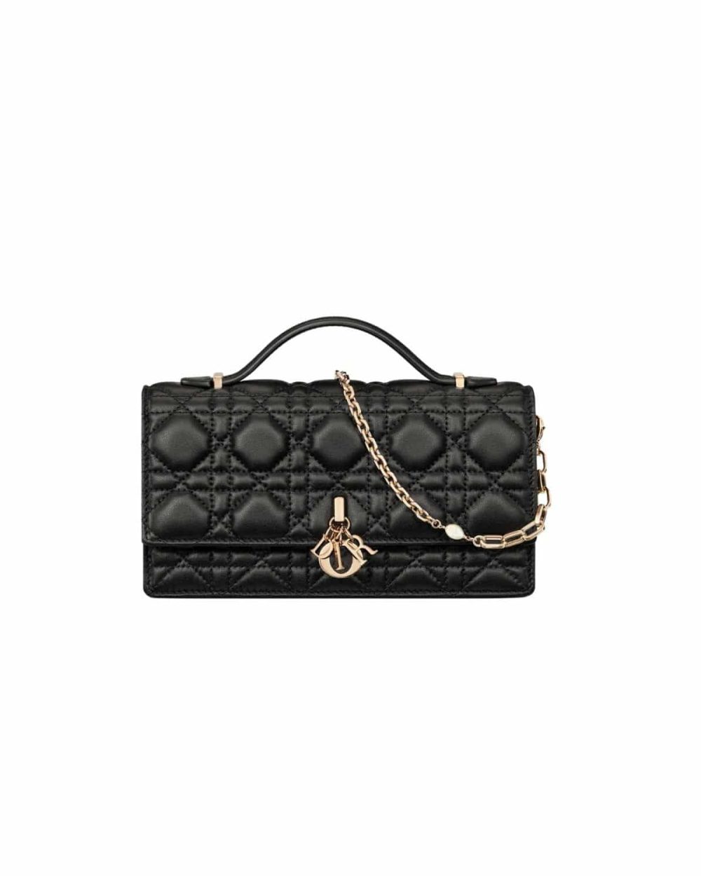 1:1 Replica Miss Dior Mini Bag Black For Women S0980ONMJ_M900 8.5in/21cm