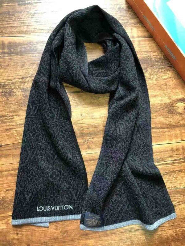 My Monogram Eclipse Scarf Black For Women 