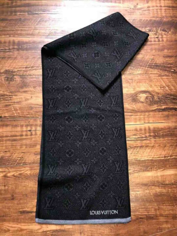 My Monogram Eclipse Scarf Black For Women 