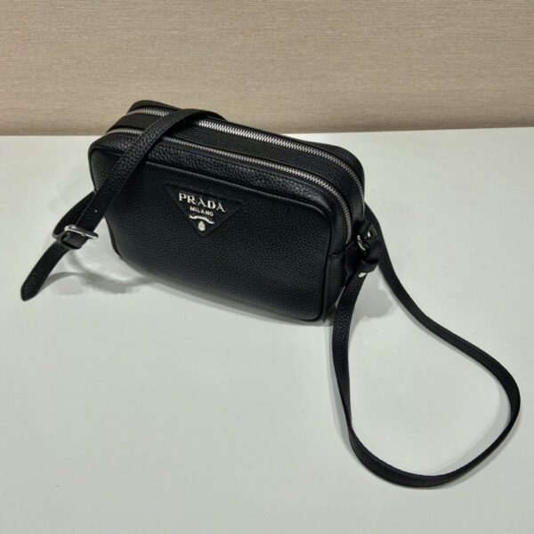 Prada Bag With Shoulder Strap Black For Women, Women's Bags 8.6in/22cm 1BH082_2DKV_F0002_V_3OM