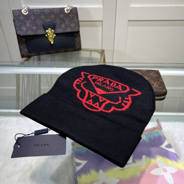 Prada Beanie In Black