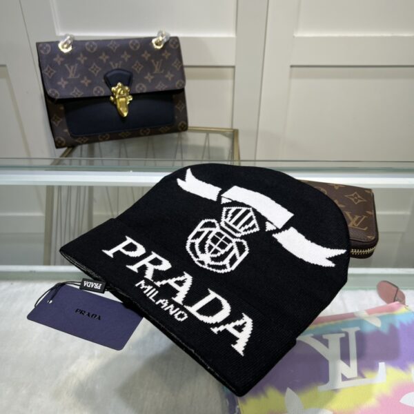 Prada Beanie In Black