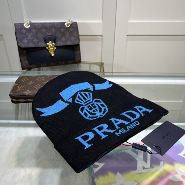 Prada Beanie In Black