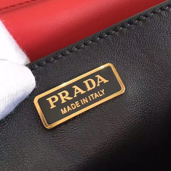 Prada Cahier Bag Red For Women, Women's Bags 7.9in/20cm