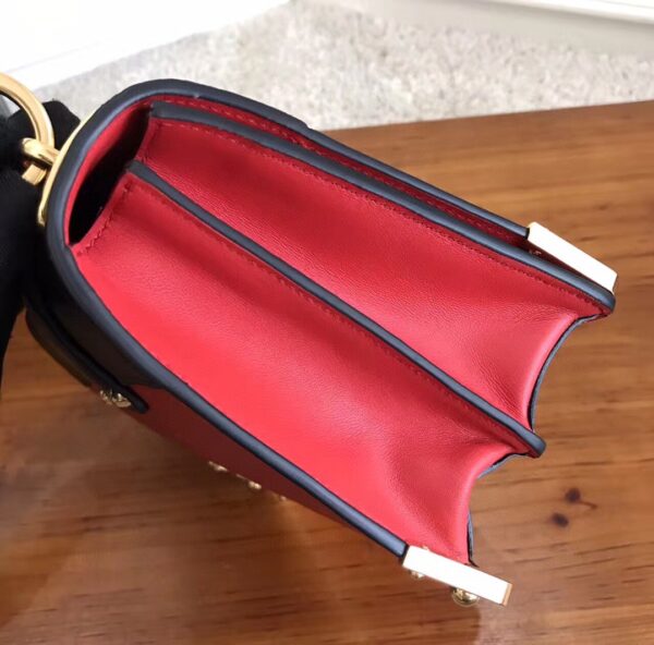 Prada Cahier Bag Red For Women, Women's Bags 7.9in/20cm