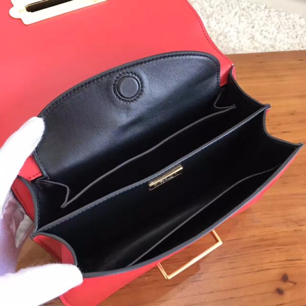 Prada Cahier Bag Red For Women, Women's Bags 7.9in/20cm