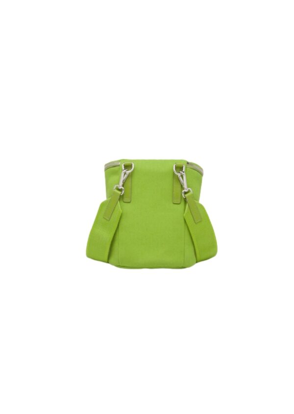 Prada Canvas Shoulder Bag Green For Women  2VH147_010_F0613_V_OOO