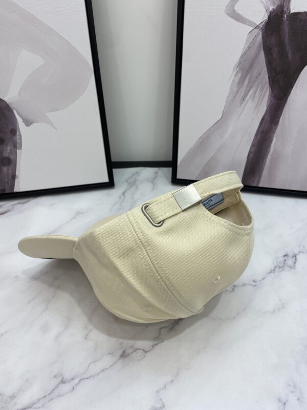 Prada Drill Baseball Cap Beige Prada Cap