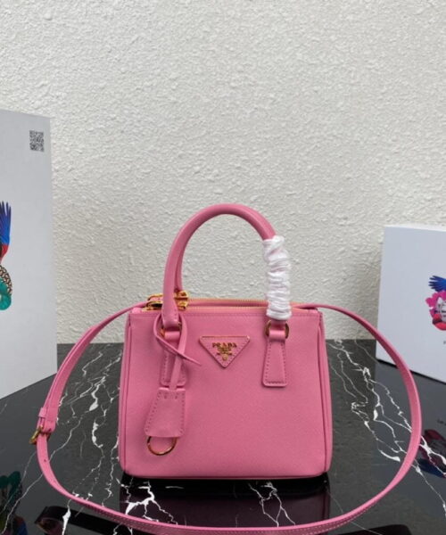 Prada Mini Shoulder Bag Pink 20cm