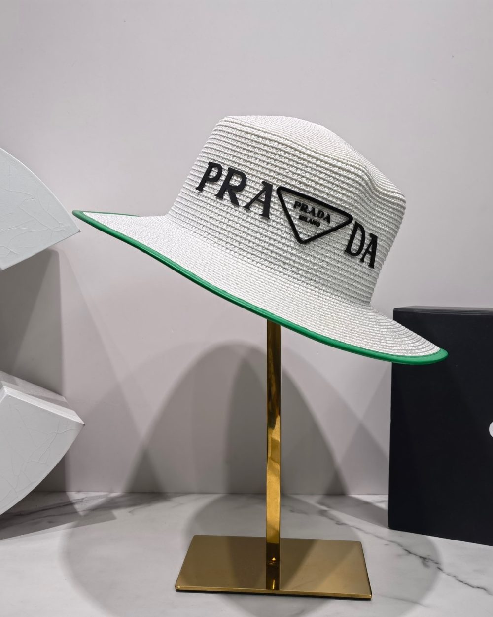 Prada Raffia Hat White Prada Hat