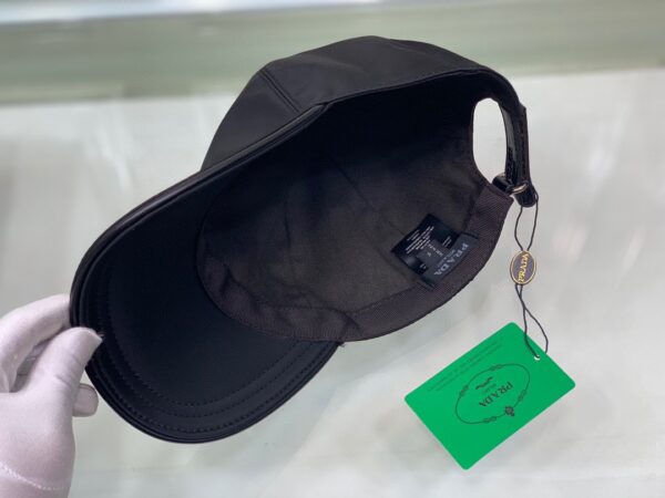 Prada Re-Nylon Baseball Cap Black Prada Cap 2HC274_2DMI_F0002