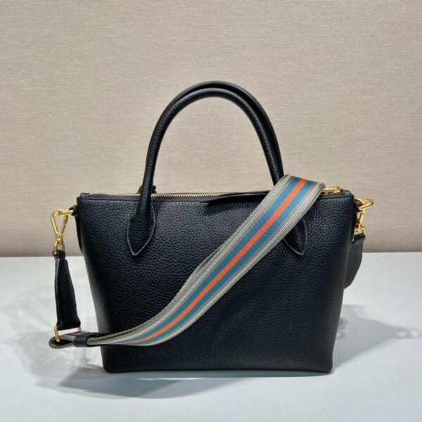 Prada Saffiano Mini Bag Black For Women, Women's Bags 9.4in/24cm