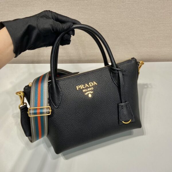 Prada Saffiano Mini Bag Black For Women, Women's Bags 9.4in/24cm