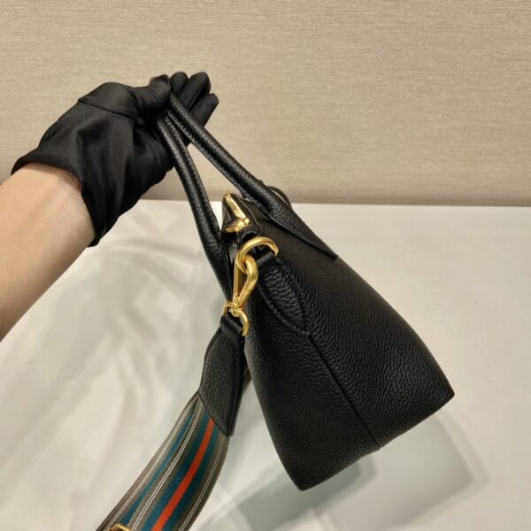 Prada Saffiano Mini Bag Black For Women, Women's Bags 9.4in/24cm