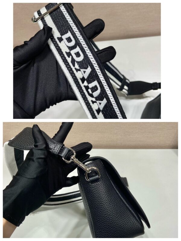 Prada Shoulder Bag Black For Women, Women's Bags 9in/23cm 1BD314_2DKV_F0002_V_3OO