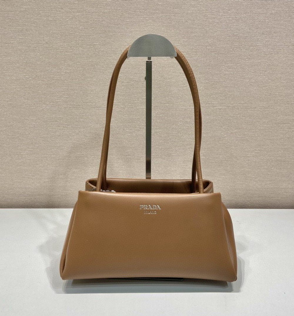 Prada Small Bag Brown For Women, Women's Bags 9.8in/25cm