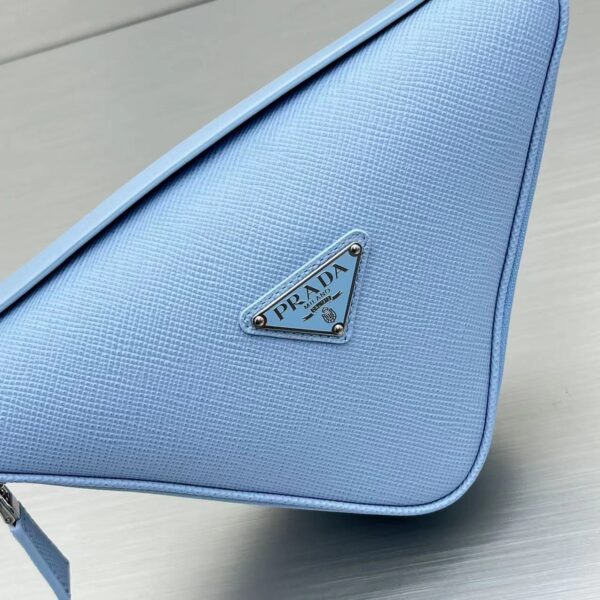 Prada Triangle Mini Bag Blue For Women, Women's Bags 9.8in/25cm