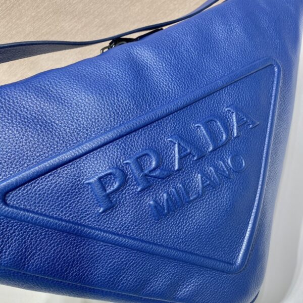 Prada Triangle Pouch Blue For Women, Women's Bags 12.2in/31cm