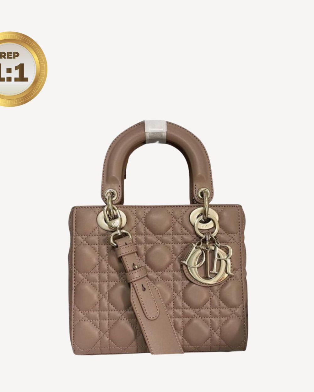 1:1 Replica Christian Dior Small Lady Dior Bag Pink For Women 8in/20cm