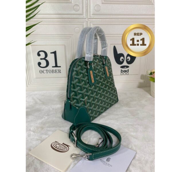 1:1 Replica Goyard Vendome Mini Bag Green/Navy Blue For Women‎ 9.1in/23cm VENDOSMINTY01CL03P