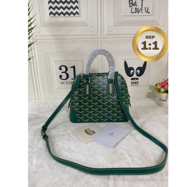 1:1 Replica Goyard Vendome Mini Bag Green/Navy Blue For Women‎ 9.1in/23cm VENDOSMINTY01CL03P