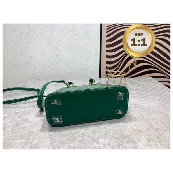 1:1 Replica Goyard Vendome Mini Bag Green/Navy Blue For Women‎ 9.1in/23cm VENDOSMINTY01CL03P