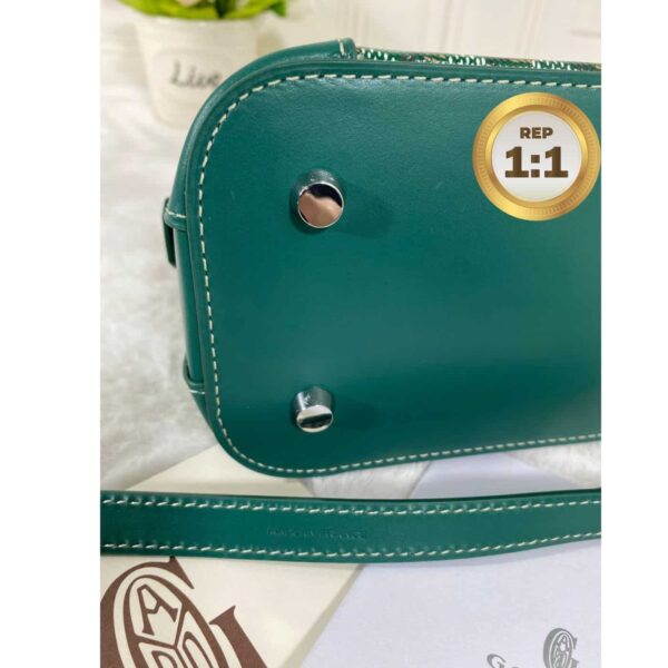 1:1 Replica Goyard Vendome Mini Bag Green/Navy Blue For Women‎ 9.1in/23cm VENDOSMINTY01CL03P