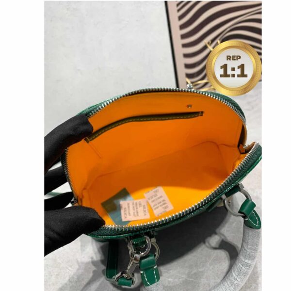 1:1 Replica Goyard Vendome Mini Bag Green/Navy Blue For Women‎ 9.1in/23cm VENDOSMINTY01CL03P