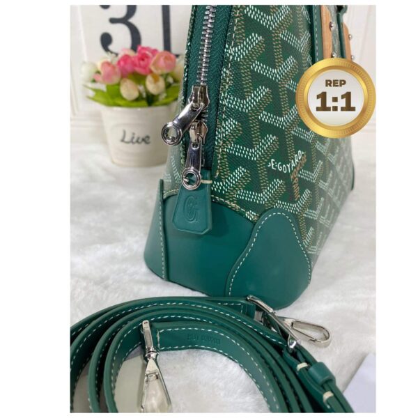 1:1 Replica Goyard Vendome Mini Bag Green/Navy Blue For Women‎ 9.1in/23cm VENDOSMINTY01CL03P