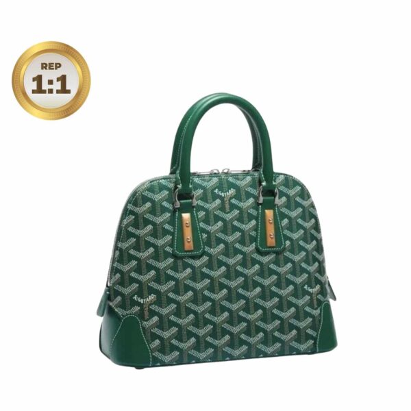 1:1 Replica Goyard Vendome Mini Bag Green/Navy Blue For Women‎ 9.1in/23cm VENDOSMINTY01CL03P
