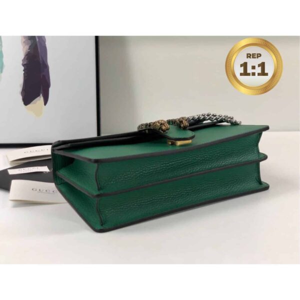 1:1 Replica Gucci Dionysus Shoulder Bag Green For Women 11in/28cm 400249 CAOGX 3120