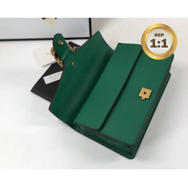 1:1 Replica Gucci Dionysus Shoulder Bag Green For Women 11in/28cm 400249 CAOGX 3120