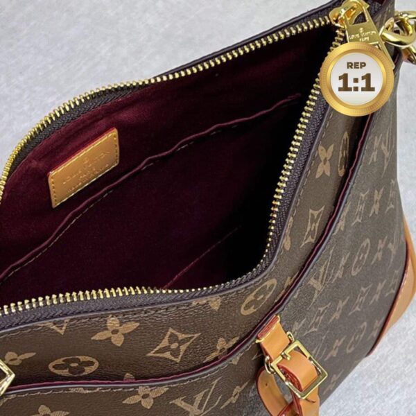 1:1 Replica Louis Vuitton Odeon PM Monogram Canvas Brown For Women 11in/28cm LV M45354
