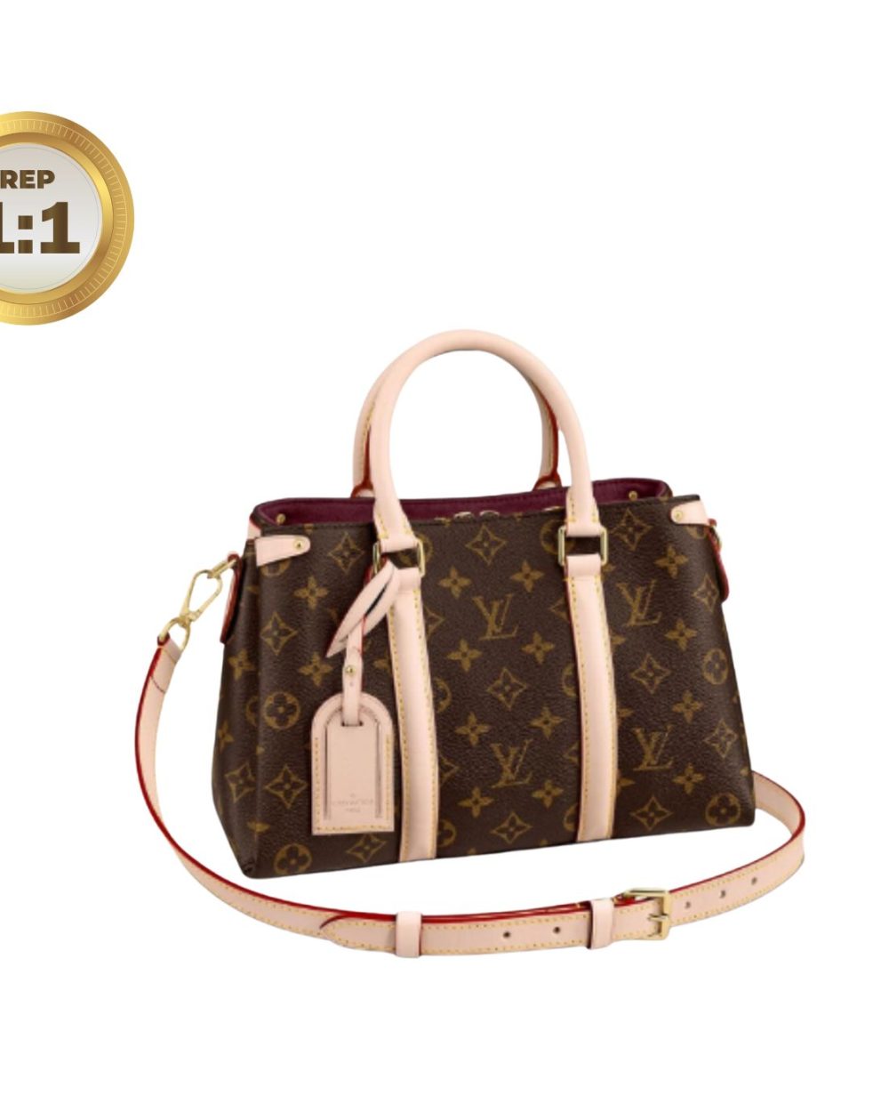 1:1 Replica Louis Vuitton Open BB Bag Brown For Women 27cm M44576