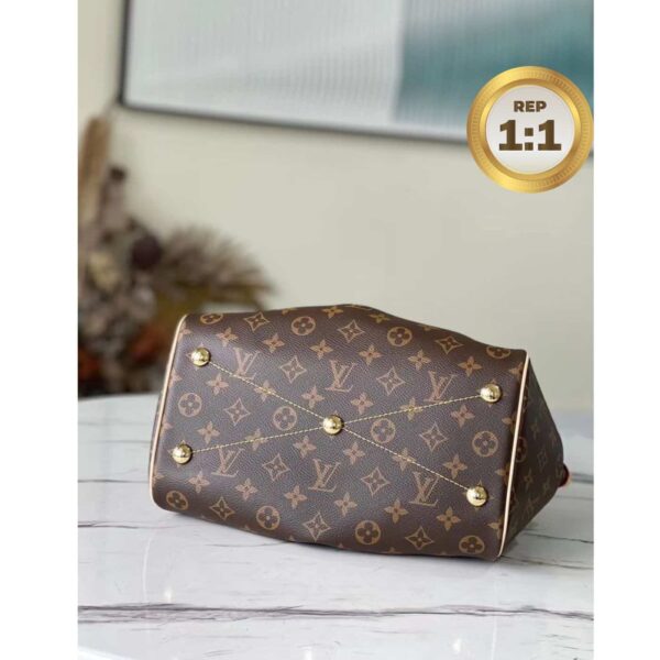 1:1 Replica Louis Vuitton Tivoli PM Bag Monogram Canvas Brown 14.2in/36cm For Women LV M40143