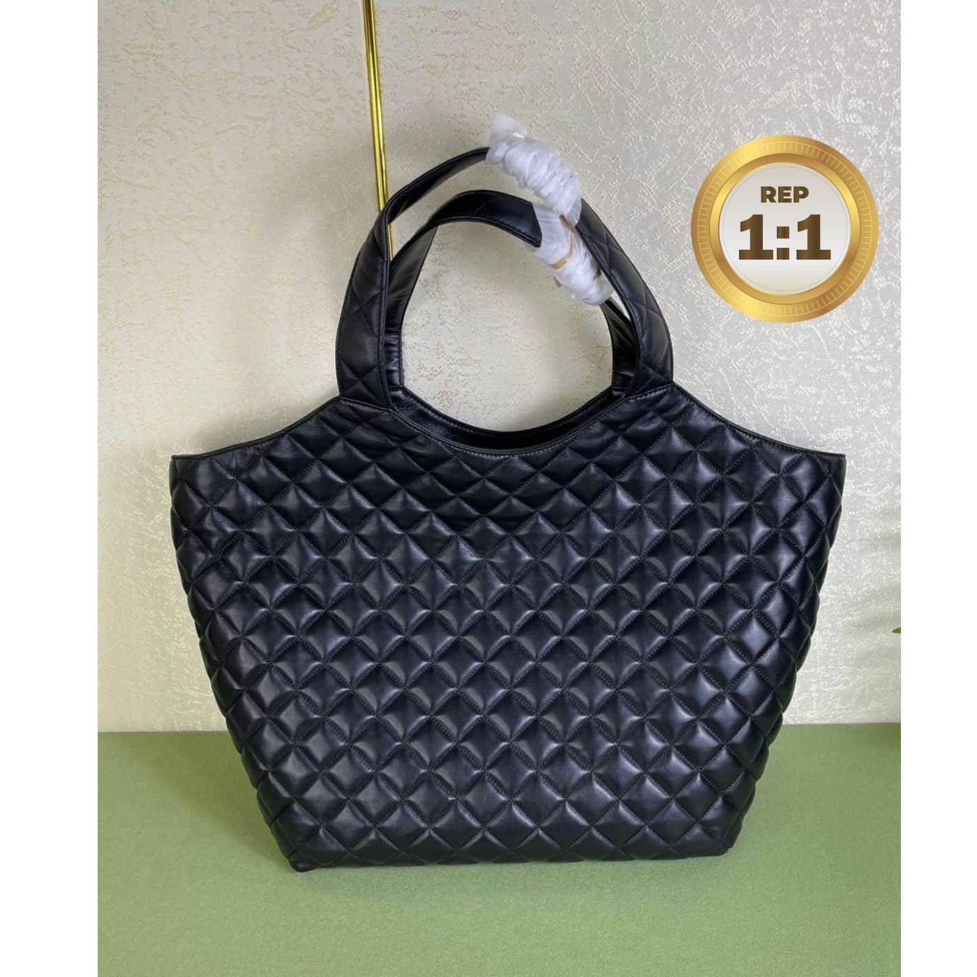 1:1 Replica Saint Laurent Icare Maxi Shopping Bag Black For Women 16.9in/43cm 698651AAANG1000 3 1:1 Replica Saint Laurent Icare Maxi Shopping Bag Black For Women 16.9in/43cm 698651AAANG1000 - Image 3