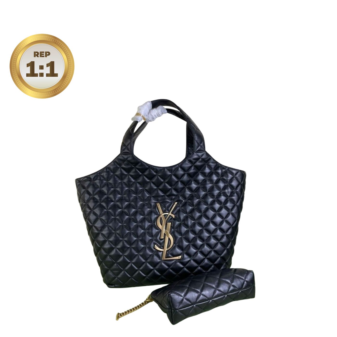 1:1 Replica Saint Laurent Icare Maxi Shopping Bag Black For Women 16.9in/43cm 698651AAANG1000 1 1:1 Replica Saint Laurent Icare Maxi Shopping Bag Black For Women 16.9in/43cm 698651AAANG1000