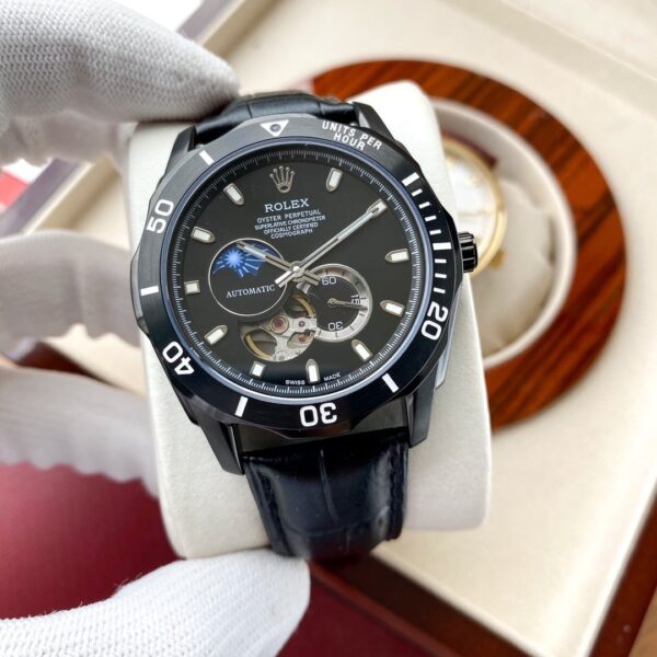 Rolex Cosmograph Daytona 42 For Men Black Metal Toned