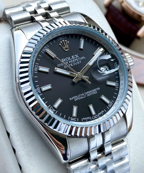 Rolex Datejust 36 Silver Toned For Men 179174