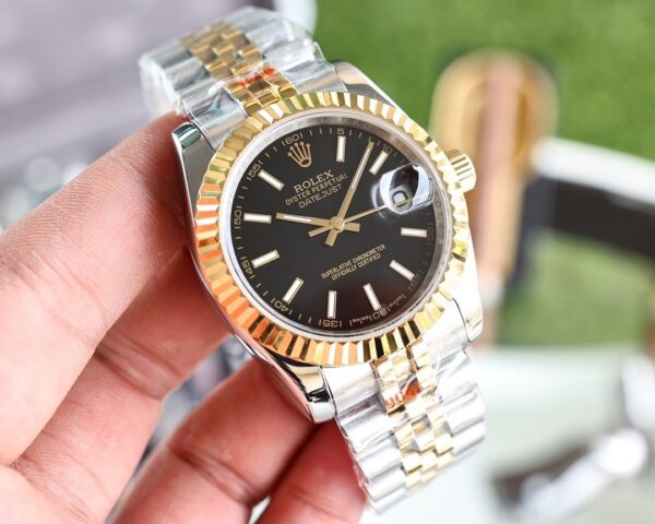 Rolex Datejust 36mm Silver Toned For Men 179174