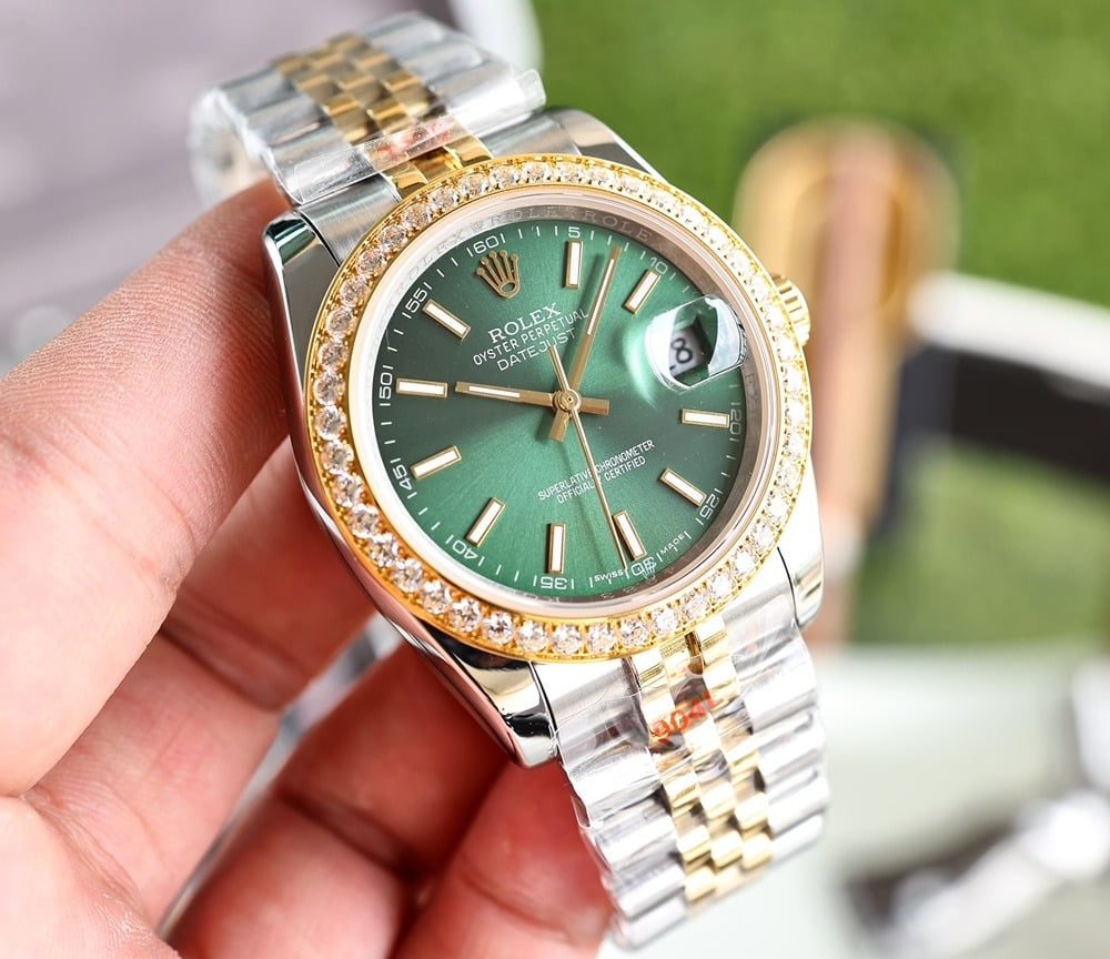 Rolex Datejust 36mm Silver Toned For Men 179174