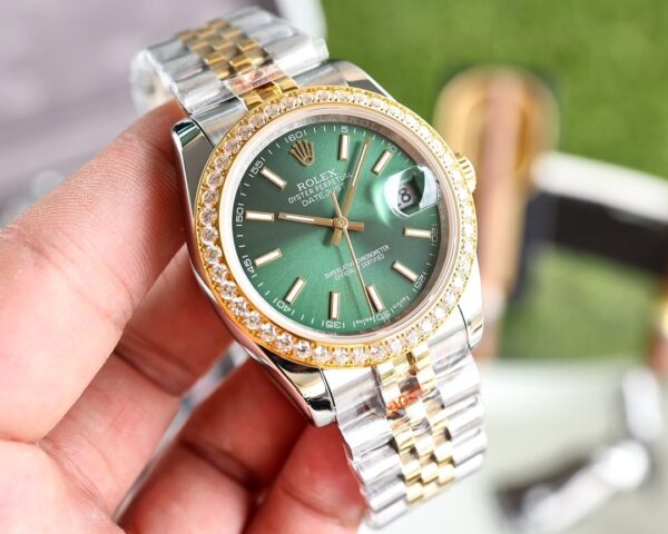 Rolex Datejust 36mm Silver Toned For Men 179174