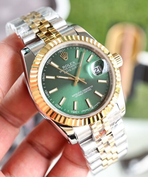 Rolex Datejust 36mm Silver Toned For Men 179174